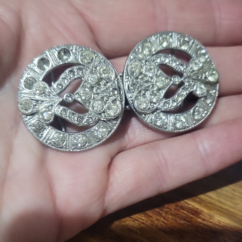 Antique ladies belt buckle~ Chechislovkia
